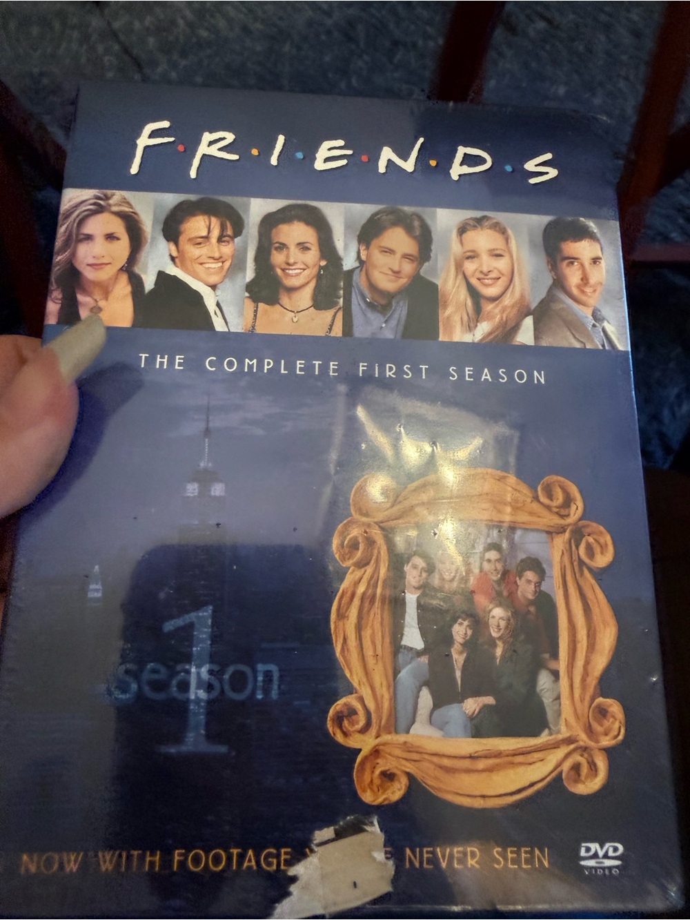 Friends: The Complete First Season - Navy Blue DVD Box (new)